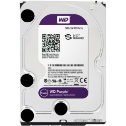 Жесткий диск Western Digital 1000Gb <WD10PURX> Purple оригинал