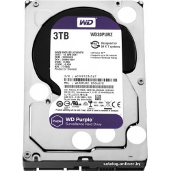 Жесткий диск WD Purple 3TB [WD30PURZ] оригинал